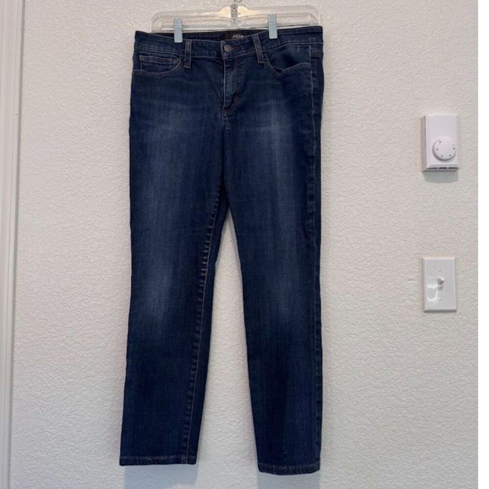 Joe’s Jeans Straight Ankle Dark Wash Stretch Jeans Size 30